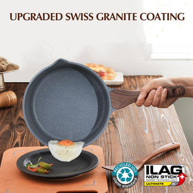 SENSARTE tempered glass lid and stay-cool handle for safe monitoring