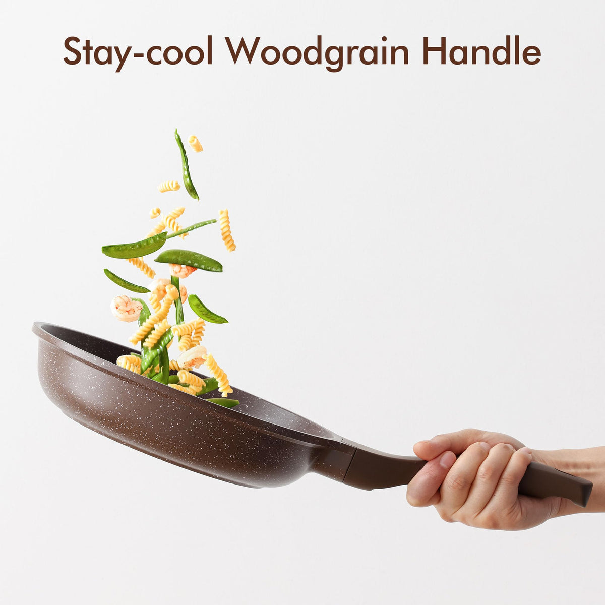SENSARTE recycled aluminum construction supports eco-friendly cookware choices.