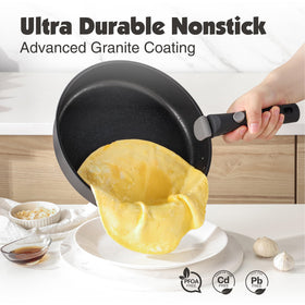 SENSARTE induction-ready base delivers even heat on any stove