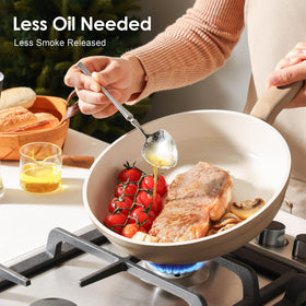 SENSARTE lightweight-cast-aluminum image highlights easy handling and fast heating.