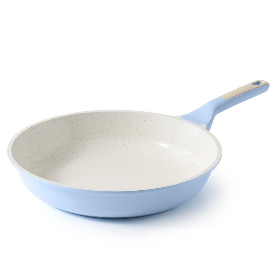 SENSARTE 11-inch nonstick ceramic pan with smooth surface for easy release