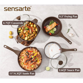 SENSARTE easy-clean interior simplifies post-meal cleanup.