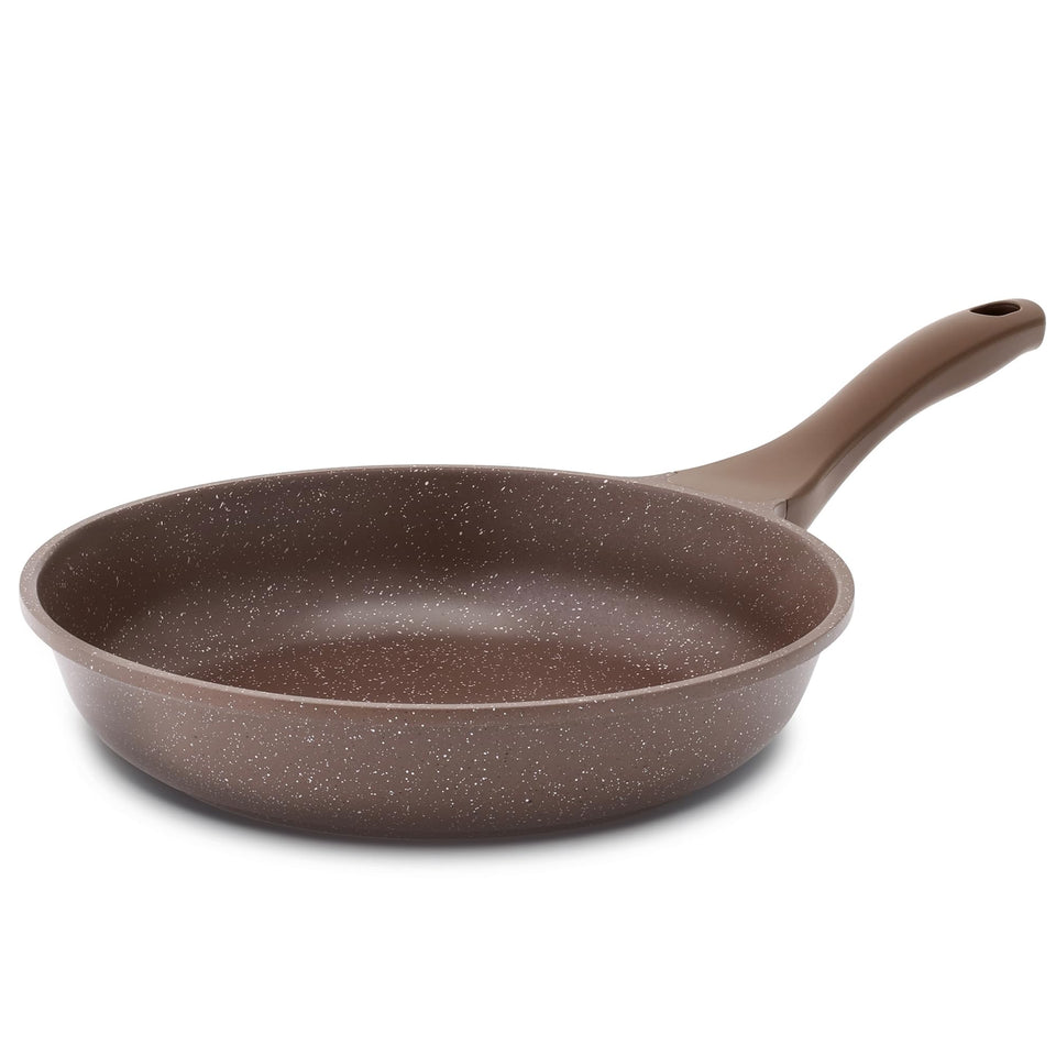 Sensarte nonstick frying pan 12.5-inch top view; eggs slide out with little oil.