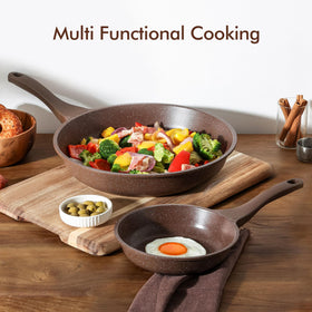 SENSARTE warp-resistant cast aluminum base ensures stable cooking