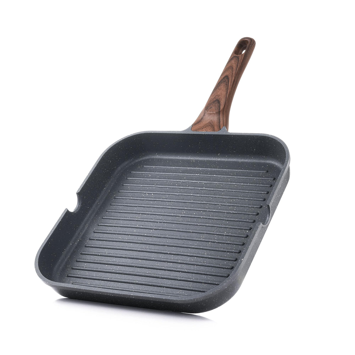 Sensarte nonstick grill pan 11-inch square for easy searing and cleanup