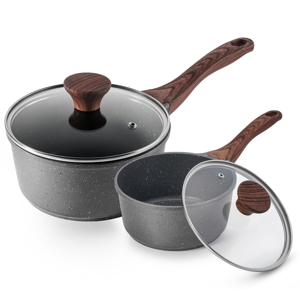 SENSARTE nonstick saucepan lid for easy monitoring and minimal splatter