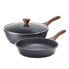 SENSARTE omelette pan with granite coating for easy release