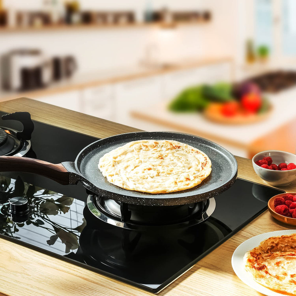 SENSARTE oven-safe up to 302°F for finishing touches.