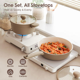 SENSARTE oven-safe-500f image shows versatile use in finishing recipes.