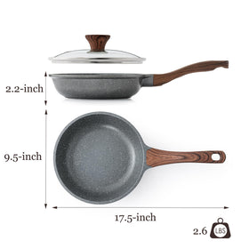 SENSARTE oven-safe up to 302°F for finishing dishes