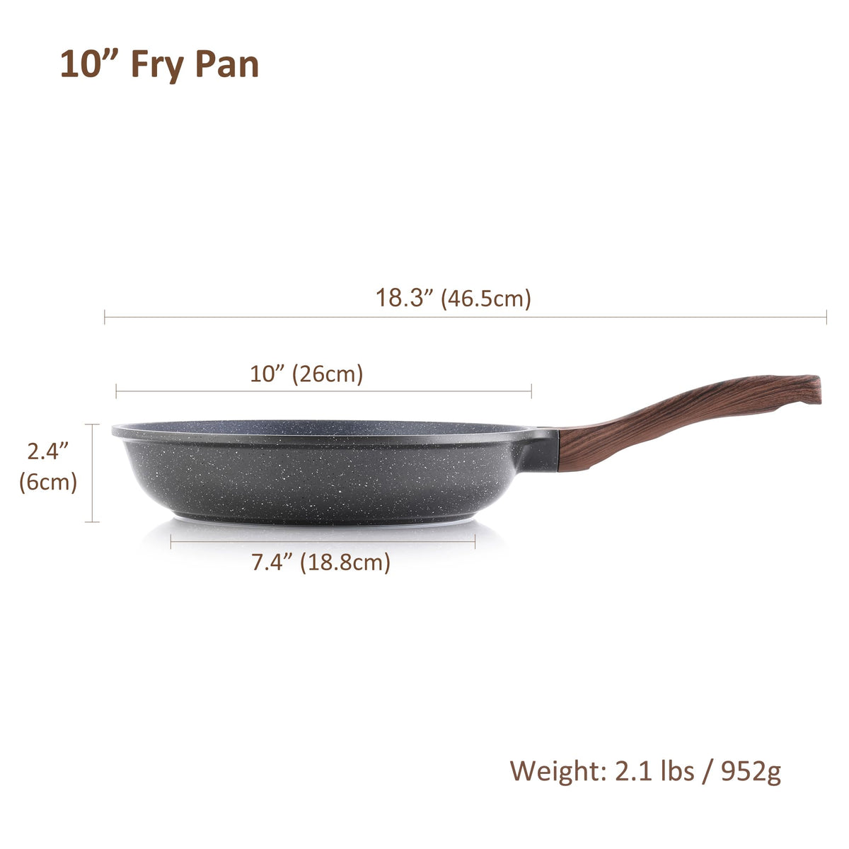 Sensarte PFOA-free Swiss coating supports easy release and simple cleanup
