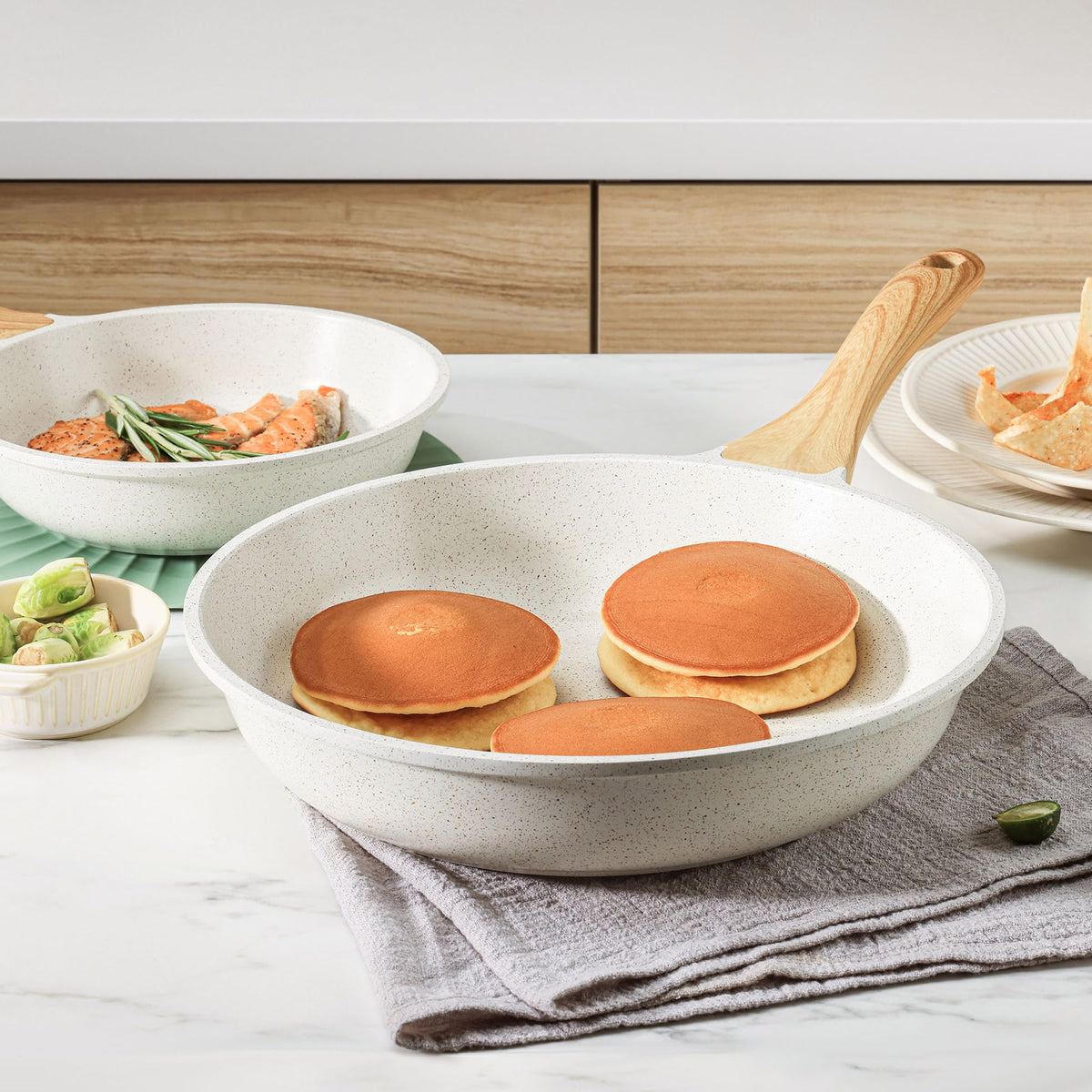 SENSARTE recycled aluminum construction supports eco-friendly cooking