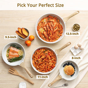 SENSARTE recycled aluminum construction supports eco-friendly cookware