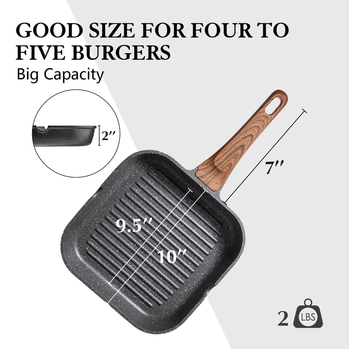 SENSARTE creates restaurant-quality grill marks and browning every time