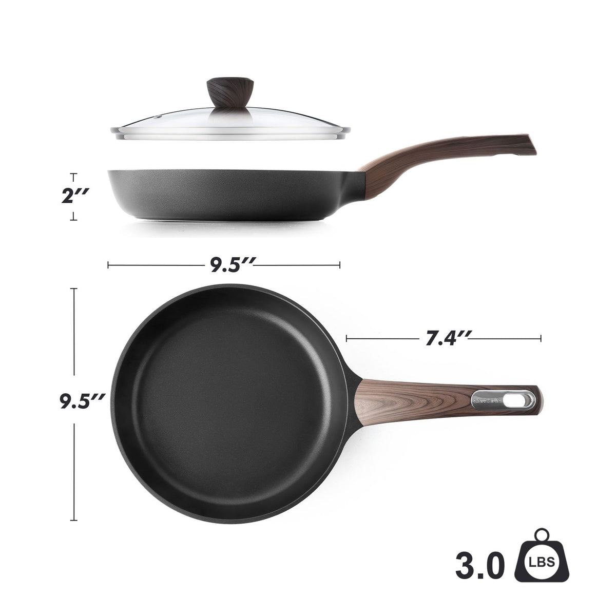 SENSARTE safe coating and design support careful, healthy cooking.