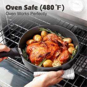 SENSARTE silicone utensils set for mess-free cooking