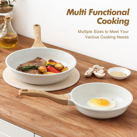 SENSARTE stay-cool handle keeps you safe while cooking.