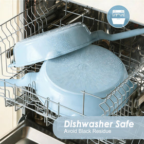 SENSARTE stay-cool handle for comfortable, safe cooking