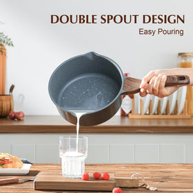 SENSARTE 3qt pan with Swiss granite nonstick coating for healthier cooking