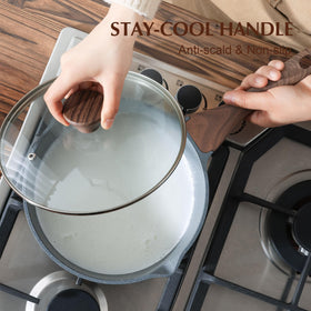 SENSARTE versatile pan ideal for noodles soups sauces oatmeal and grains