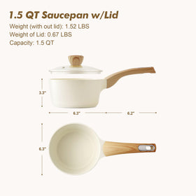SENSARTE wood grain handle for comfortable grip