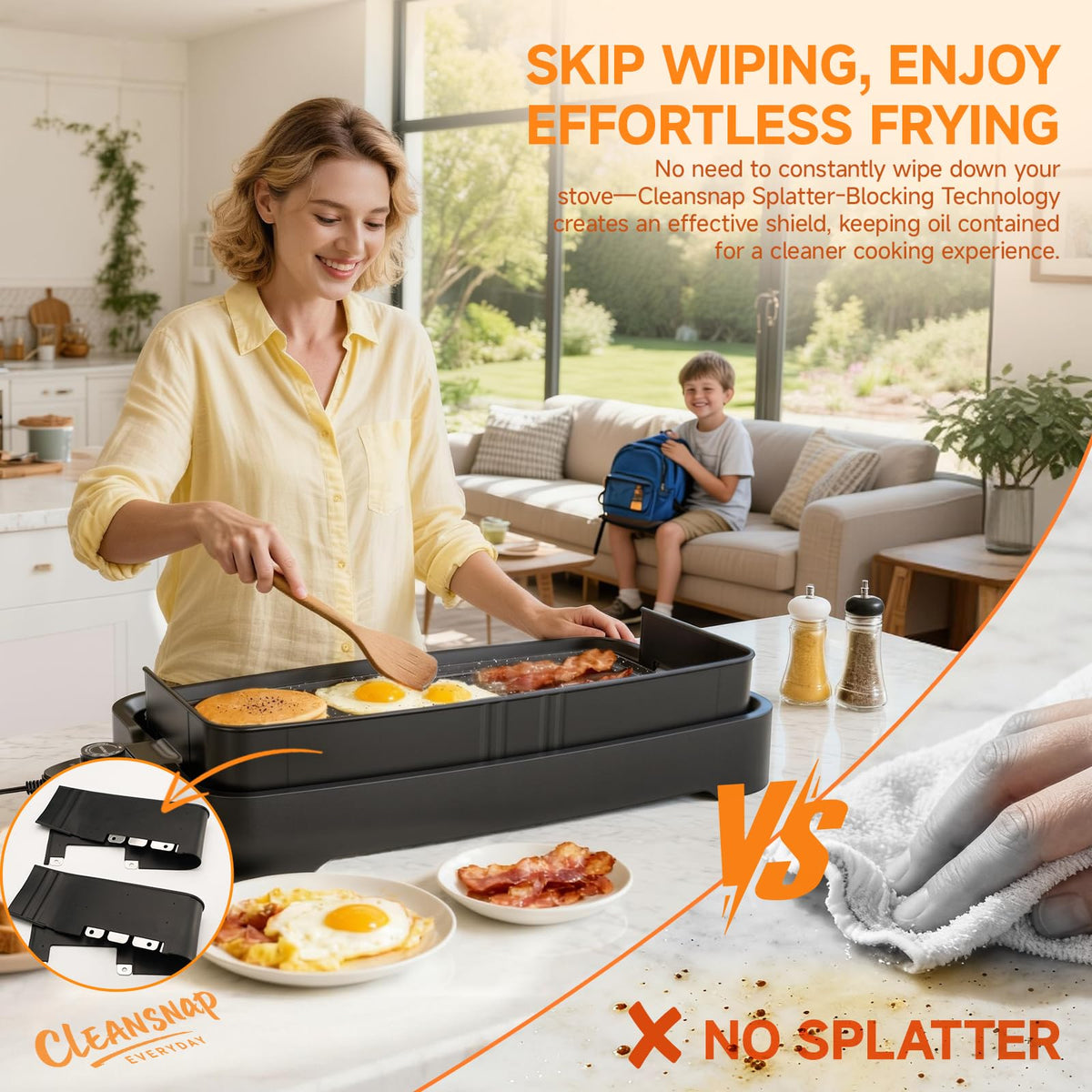 SENSCHEF Cleansnap ILAG Ultimate nonstick coating for easy release
