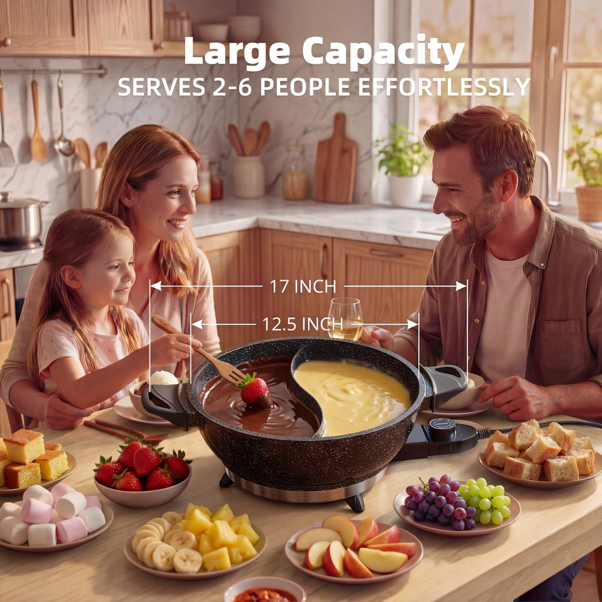 SENSCHEF TWIN perfect for 2–4 people family meals