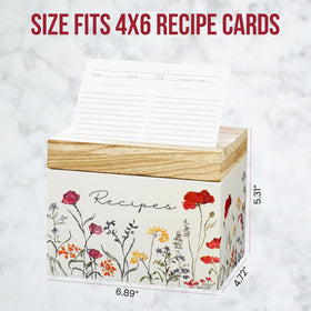 100 4x6 recipe cards from SENSORY4U for durable notes