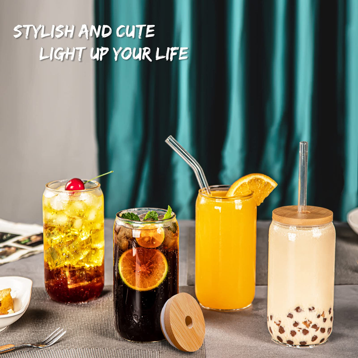 SENTVEND glass straws provide reusable, clean sipping for any drink
