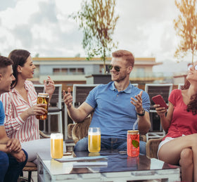 SENTVEND glasses withstand hot and cold drinks