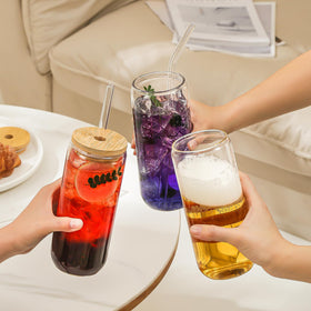 SENTVEND thick, sturdy glass construction for hot and cold beverages.