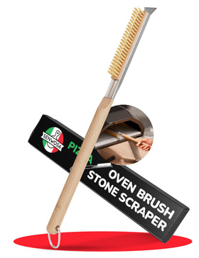Senwosa 22-inch brush with long reach cleans hard-to-reach oven surfaces.