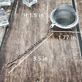 Septo stainless-steel-tea-strainer-detail shows durable construction for daily use.