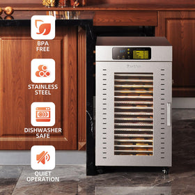 Septree digital control panel for precise temperature and timer settings