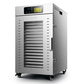 Septree commercial dehydrator front view showing large door for easy monitoring