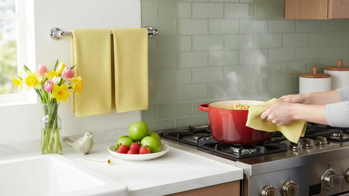 Serafina Home hand dish towels ideal for multipurpose kitchen tasks