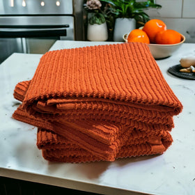 Serafina Home burnt-orange color enhances any countertop