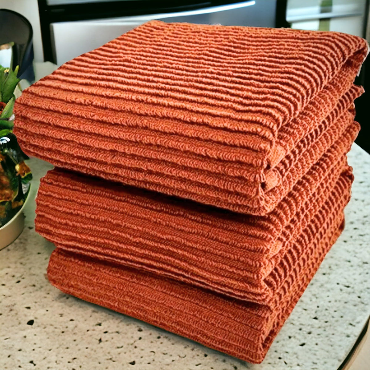 Serafina Home towels add decorative touch to kitchen