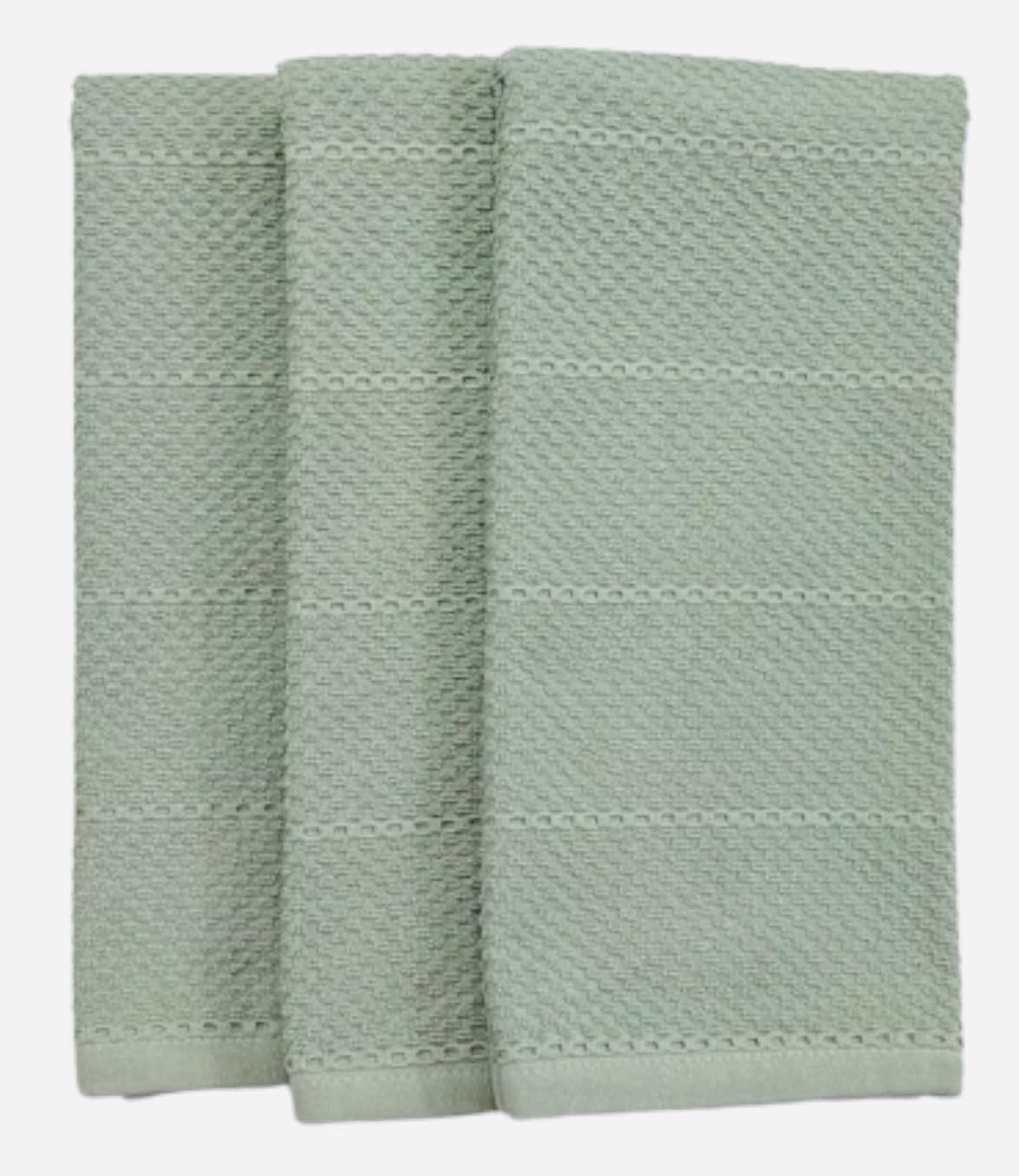 Serafina Home towels drying hands and countertops efficiently