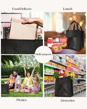 Serene Homes insulated bags suitable for lunches, picnics, daily use