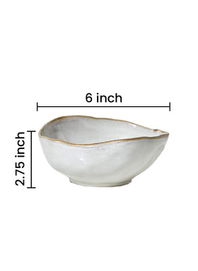 Serene Spaces Living ceramic bowl offers modern vintage look for living spaces