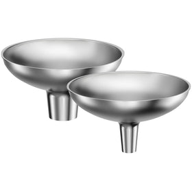 Serinar stainless steel funnel large mouth 1in for precise spice transfers