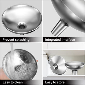 Serinar funnel no residue after cleaning, easy maintenance