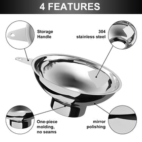 Serinar wide-mouth-funnel focus assists smooth filling and steady handling.