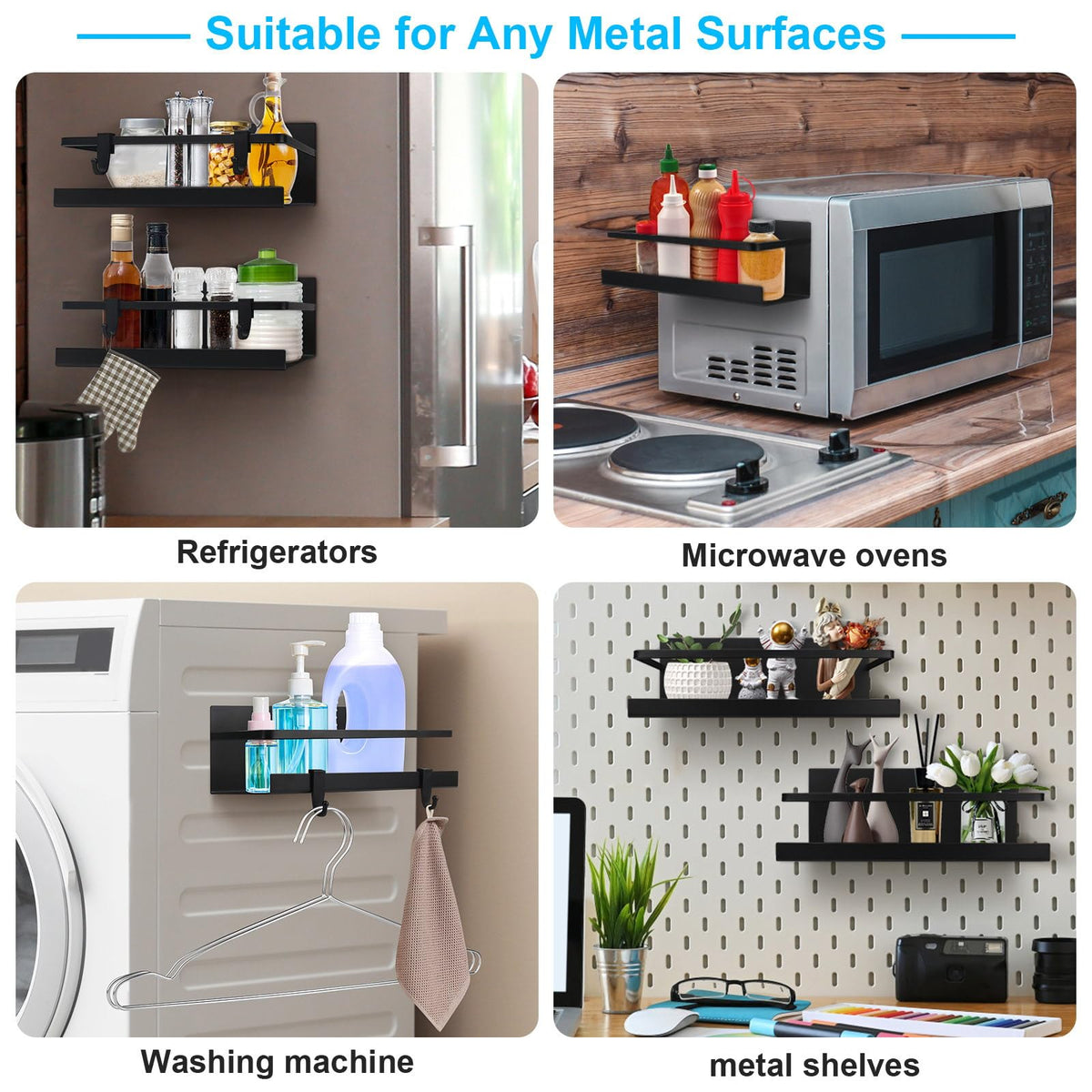 Seropy fridge organizer efficient for pantry and cabinet doors.