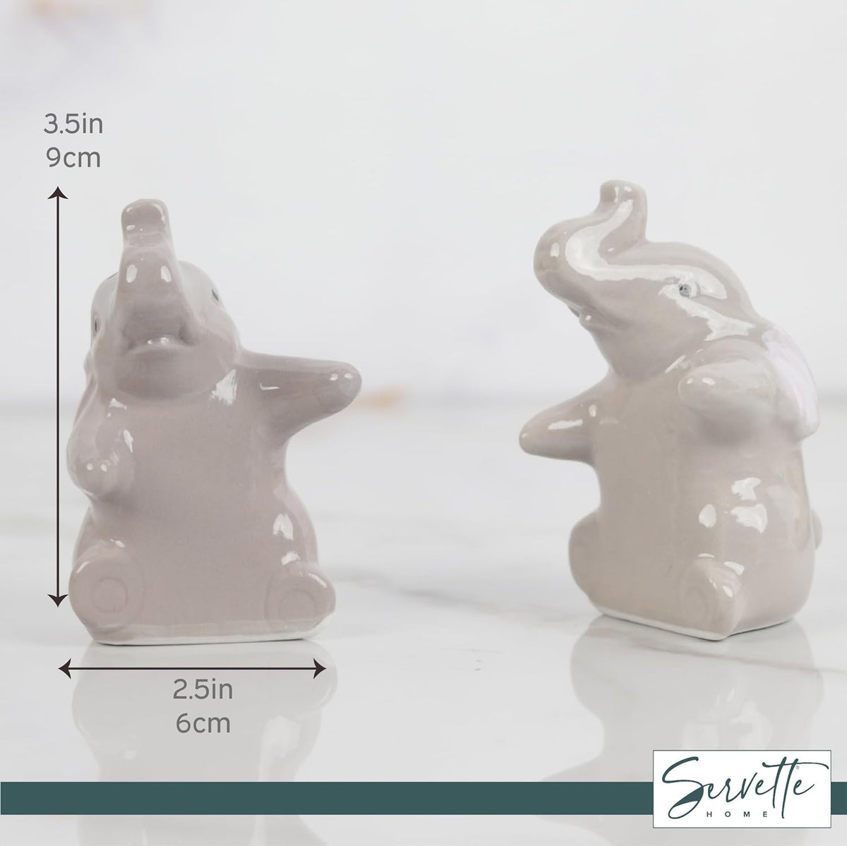 Servette Home Hugging Elephants gift set sparks smiles.