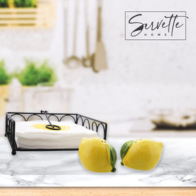 Servette Home lemon salt and pepper shakers are gift-ready for friends.