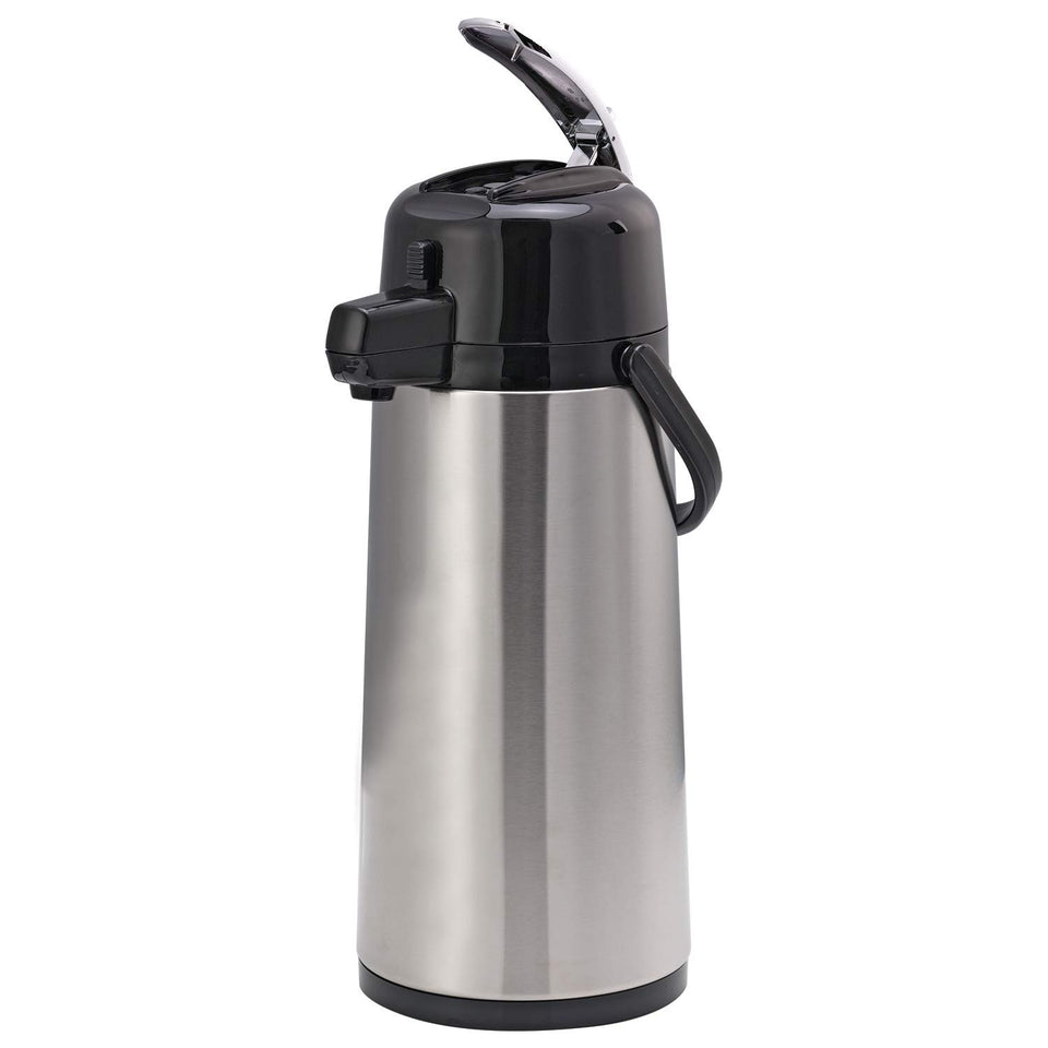 Service Ideas ECAL22S Eco-Air airpot with lever lid for fast, controlled pours.