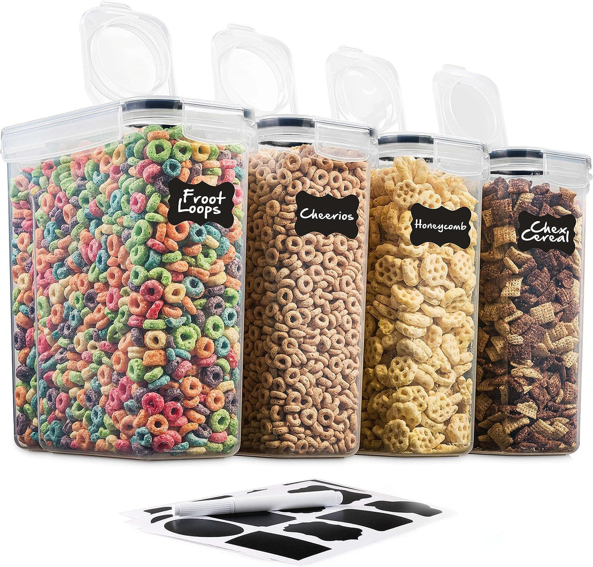 Seseno 4L capacity dry food storage container in BPA-free plastic
