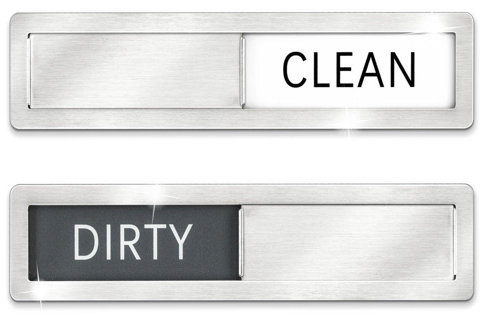 SETTER HOME Clean Dirty Magnet for dishwasher front view shows clear status at a glance.